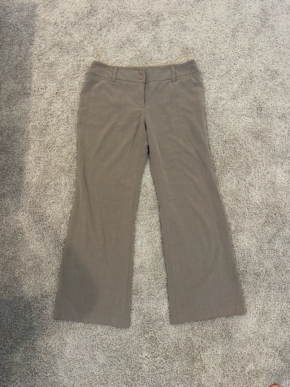 TOWNSEND AB STUDIO tan dress pants business slacks size women’s 12